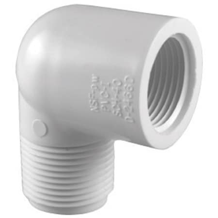 Charlotte Pipe And Foundry Charlotte Pipe Schedule 40 3/4 in. MPT X 3/4 in. D FPT PVC Street Elbow 1 pk PVC 02307 0800